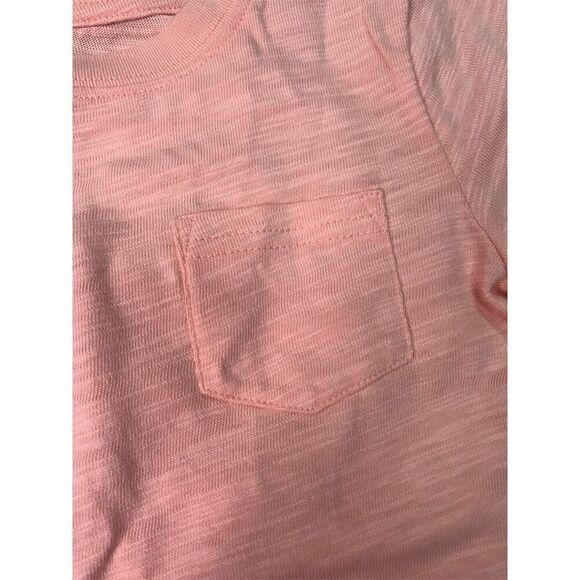 Janie and Jack Boys Pink Slub Pocket T-Shirt Size 18-24 months Casual Spring - Picture 2 of 4